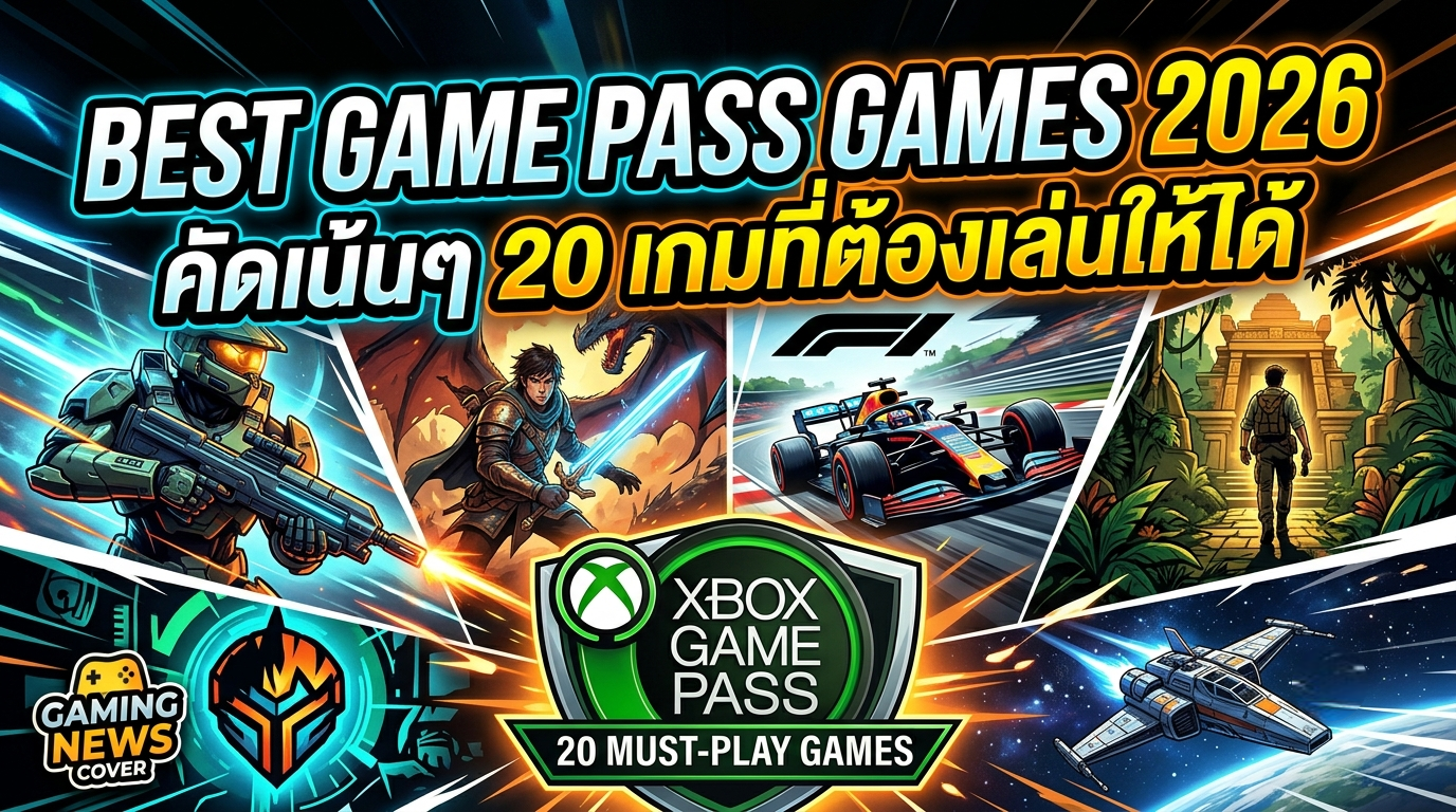 Best Game Pass Games 2026 คัดเน้นๆ 20 เกมที่ต้องเล่นให้ได้