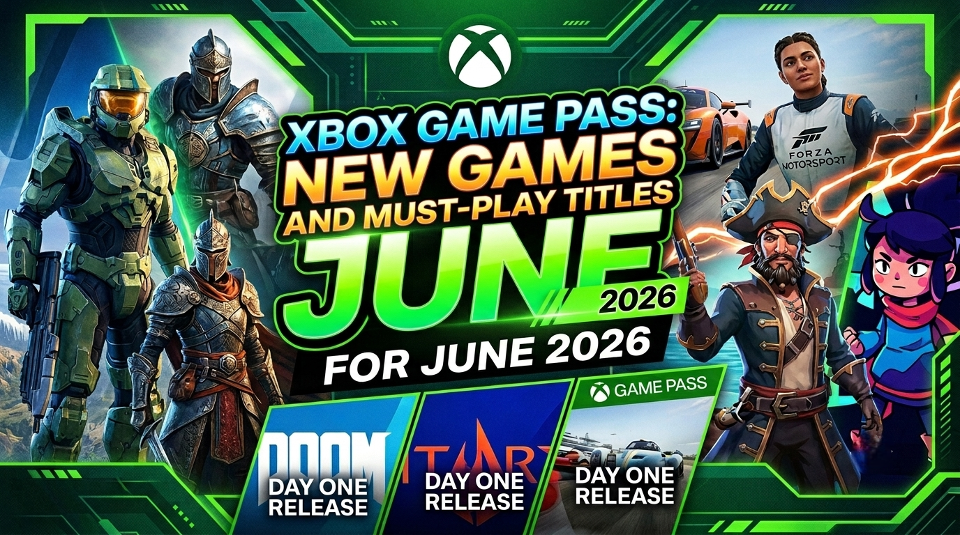 Xbox Game Pass: New Games and Must-Play Titles for June 2026