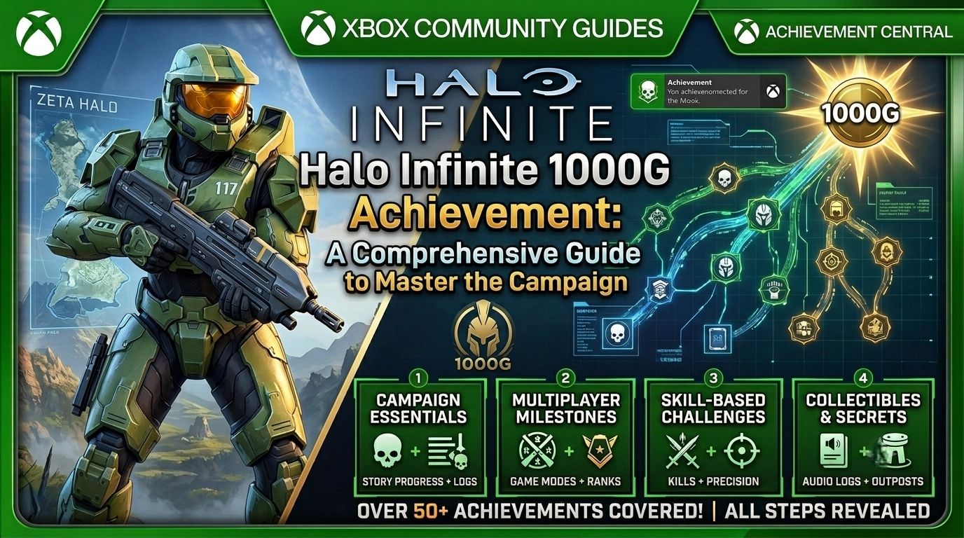 Halo Infinite 1000G Achievement Roadmap: A Comprehensive Guide to Master the Campaign