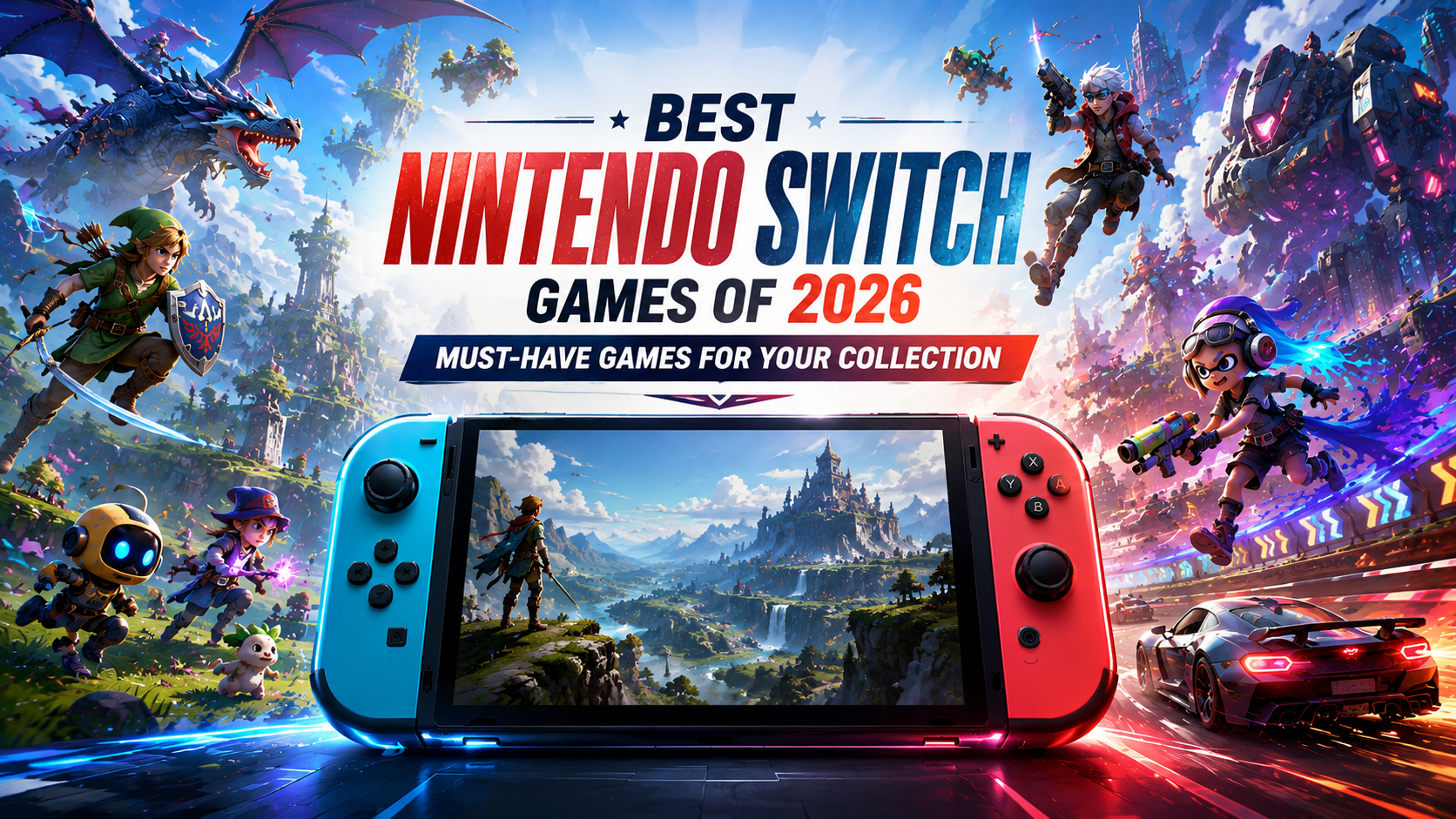 รวมเกม Nintendo Switch น่าเล่นที่สุดปี 2026 เกมไหนต้องมีติดเครื่อง